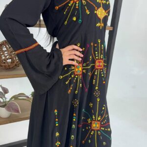 Hand-Embroidered Long dress – Siwa Heritage Collection