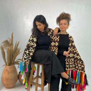 Authentic Handmade Siwan Shawl with Traditional Hand Embroidery from Sinai Heritage