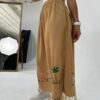Handwoven & Hand-Embroidered Long Cotton Skirt free size up to L - Image 2